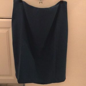 NWT WHBM Snake Blue Suit *Skirt* Size 12